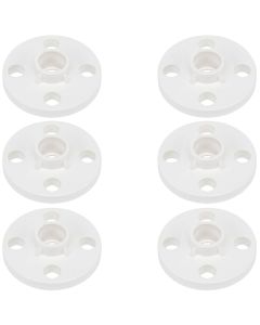 6-Pk 1/2 in. PVC SCH-40/80 TS Flange ASTM D2466/D2467 (Socket-Type High Pressure Pipe Fittings)