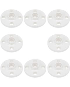 8-Pack 3/4 in. PVC SCH40/80 TS Flange ASTM D2466/D2467 (Socket-Type High Pressure Pipe Fitting)