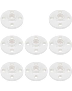 8-Pk 1 in. SCH-40/80 TS Flange ASTM D2466/D2467 (Socket-Type High Pressure Pipe Fitting)