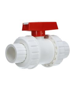 3/4 in. Schedule 40 PVC True Union Ball Valve SxS Socket-Fitting NSF-Certified