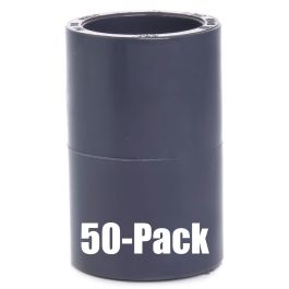 50-Pack 3/4 in. Schedule 80 PVC Couplings ASTM D2467