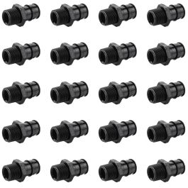 25-Pk 1/2 PEX-A X 3/4 NPT Male Adapters Plastic PPSU Cold Expansion Fitting Astm F1960 Nsf