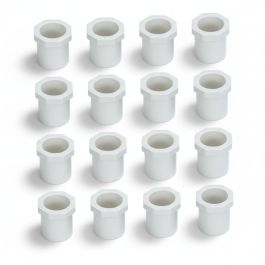 16-PK 3/4" Spigot x 1/2" Slip PVC Schedule-40 Busher Reducing Ring NSF ...
