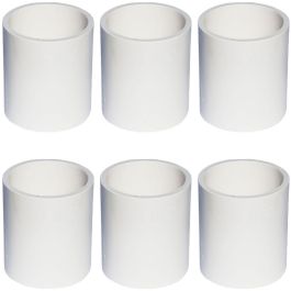 2 Inch Coupling 6-Pack 2 in. Schedule 40 PVC Coupling/Coupler Pipe Fitting NSF SCH40 ...