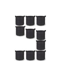 Details about   5 Pack Grow Bags Fabric Pots Root Pouch w/ Handles Planting Container 1-7 Gallon 
