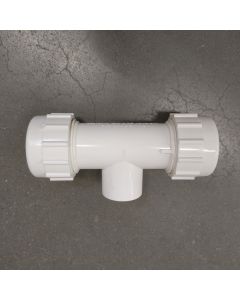247Garden ERA® 3/4" PVC Tee Compression FPTxFPT Threaded-Fitting for SCH40/SCH80 Pipes