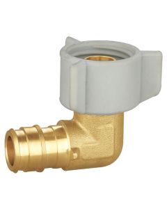 247Garden 1/2 in. PEX-A Elbow Swivel FPT (NSF Lead Free Brass F1960 PEX Cold Expansion Fitting)