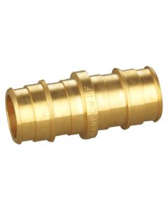 247Garden 1 in. PEX-A Coupling (NSF Lead Free Brass F1960 PEX Cold Expansion Fitting)