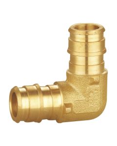 247Garden 1 in. PEX-A 90-Degree Elbow (NSF Lead Free Brass F1960 PEX Cold Expansion Fitting)