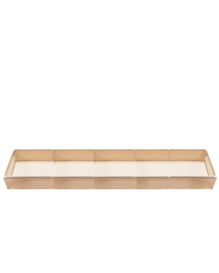 247Garden 4x20 PVC-Frame Fabric Raised Grow Bed (Tan, Bag Only, No PVC Fittings)
