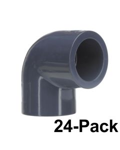 24-Pack 3/4 in. SCH80 90-Degree Elbow Fittings (Socket)