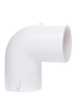 1 in. Schedule 40 PVC 90-Degree Elbow NSF Sch-40 Pipe Fitting