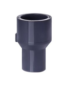 247Garden SCH80 PVC 1"x1/2" Reducing Coupling for Schedule-80 High Pressure Water/Chemical Pipe Fitting (Slip/Socket)