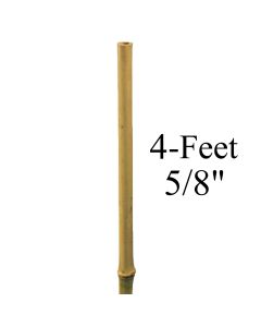 247Garden 4-Feet 5/8" (14-16mm) Natural Bamboo Stake (USDA-Approved)