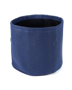 247Garden 1-Gallon Textilene Aeration Pot for Indoor/Outdoor Decorated Gardening (Blue Indigo)