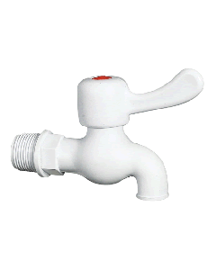 3/4 in. One Way PVC Faucet