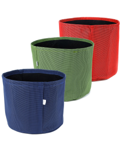 247Garden Texteline Aeration Fabric Pots 3-Pack RGB Collection