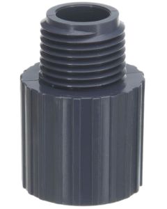 1-1/4 in. Schedule 80 PVC Male Adapter, Sch-80 Pipe Fitting (Socket x MPT)