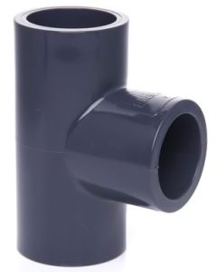 1/2 in. Schedule 80 PVC Tee 3-Way Straight T Sch-80 Pipe Fitting