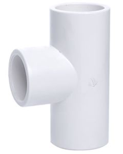 1-1/4 in. Schedule 40 PVC Tee 3-Way Pipe T-Fitting NSF