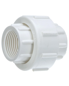 1/2 in. Schedule 40 PVC Union w/ O-Ring Pipe Repair/Joint Fitting, Threaded