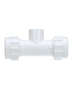 247Garden ERA® 3/4" PVC Tee Compression FPT Branch Threaded-Fitting NSF-Certified