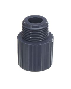 247Garden SCH80 PVC 1" Male Adapter for HIgh Pressure Water/Chemical Pipes