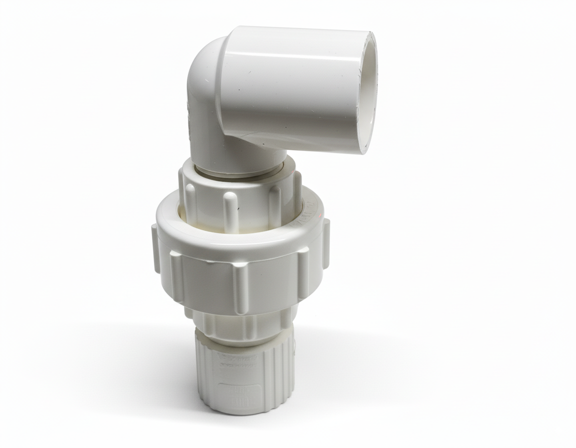3/4 in. PVC SCH-40 Chiller Fitting Set w/ SCH40 Female-Threaded