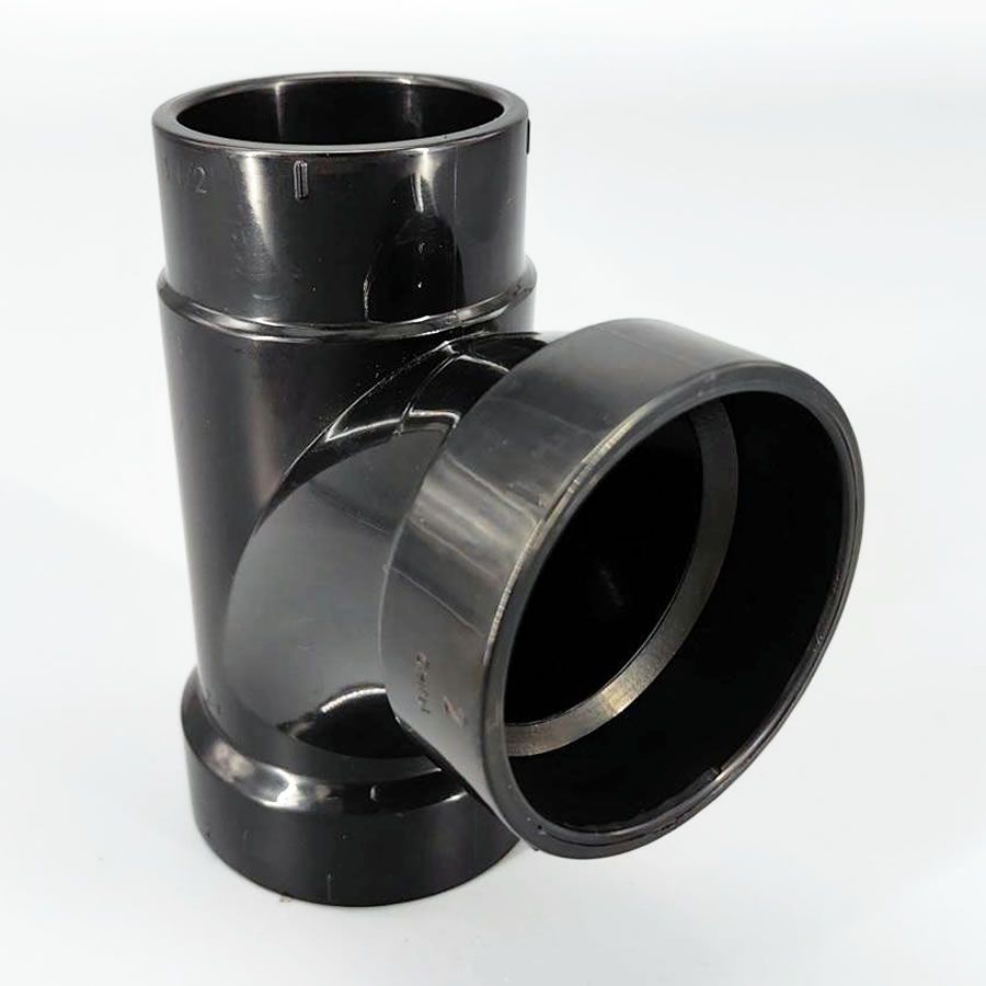 2 X 1-1/2 X 2 in. ABS Sanitary Tee Reducing DWV Pipe Fitting NSF