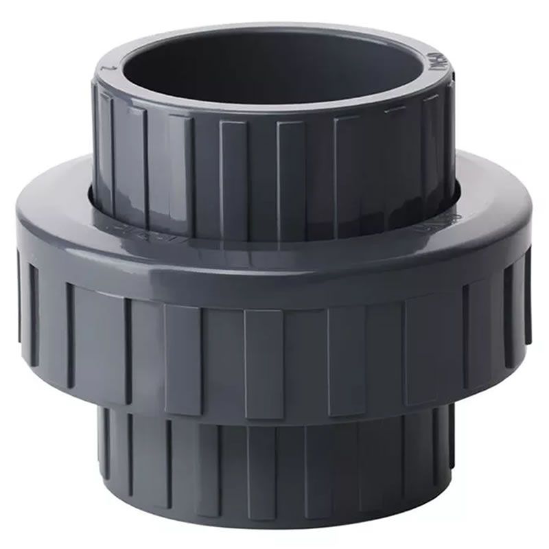 PVC80UN300X Union Schedule 80 PVC 3-Inch Union Socket - Grey Heavy-Duty ...