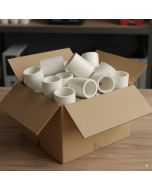 160PCS/Box 1-1/4 in. Schedule 40 PVC Coupling/Coupler Pipe Fitting NSF SCH40 ASTM D2466 1.25"