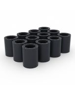 12-Pk 3/4 in. SCH-80 PVC Female Adapters Slip x FNPT NSF ASTM D2467 High Pressure Pipe Fittings