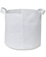 247Garden 10-Gallon Aeration Fabric Pot/Planting Grow Bag w/Handles (White 13H x 15D)