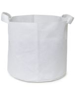 247Garden 3-Gallon Aeration Fabric Pot/Planting Grow Bag w/Handles (White 9H x 10D)