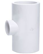 1 x 1/2 in. SCH40 PVC Reducing Tee 3-Way Pipe Fitting NSF