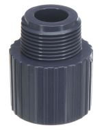 1-1/4 in. Schedule 80 PVC Male Adapter, Sch-80 Pipe Fitting (Socket x MPT) NSF ASTM D2467/D2464 NPT