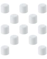 12-Pack 3/4 in. SCH-40 PVC Pipe End Caps Socket-Type NSF ASTM D2466