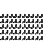 50-PK 1/2" PEX ELBOW POLY ALLOY LEAD FREE CRIMP PLASTIC FITTINGS -NSF,CUPC,ANSI