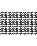 100-PK 1/2" PEX Crimp x 1/2" Male NPT Adapters Plastic PPSU Poly Alloy Lead-Free PEX-B Fittings ASTM F2159 NSF