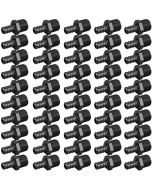 50-PK 1/2" PEX Crimp x 1/2" Male NPT Adapters Plastic PPSU Poly Alloy Lead-Free PEX-B Fittings ASTM F2159 NSF