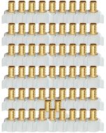 50-Pack 1/2 in. PEX-B x 1/2 in. Female Adapter w/Plastic Swivel Nut (Lead Free Brass NSF F1807 PEX Crimp Fitting)