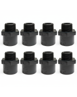 8-Pack 3/4 in. Schedule 80 PVC Male Hex Adapters Pipe Fittings (Socket x MPT) NSF ASTM D2467/D2464 NPT Precision-Grade Fittings