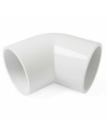 2 in. Schedule-40 PVC 45-Degree Elbow Pipe Fitting NSF SCH40 ASTM D2466 2" for HVAC/Plumbing