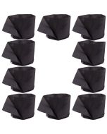 247Garden Basic 1/2-Gallon Transplanter Grow Bag/Aeration Fabric Pot (Black 6H x 5D) 10-Pack