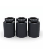 6-Pk 3/4 in. SCH-80 PVC Female Adapters Slip x FNPT NSF ASTM D2467 High Pressure Pipe Fittings