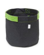 247Garden 1-Gallon Aeration Fabric Pot/Grow Bag w/Short Handles (Black 6H x 7D)