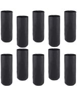 247Garden 2-Gallon Skinny Tall Aeration Fabric Pot/Deep Aeration Plant Grow Bag 6D x 16H Black 10-Pack