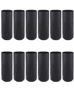 247Garden 1-Gallon Skinny Tall Black Fabric Pot/Deep Aeration Plant Grow Bag 5D x 12H 20-Pack