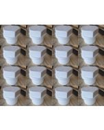 16-Pack 1 in. Schedule 40 PVC Male Threaded Plug/MNPT End Cap Pipe Fitting NSF SCH40 ASTM D2466 1"