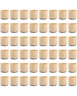 247Garden 1-Gallon Basic Aeration Tan Fabric Pot/Plant Grow Bag (200GSM BPA-Free Fabric, 6H x 7D) 48-Pack
